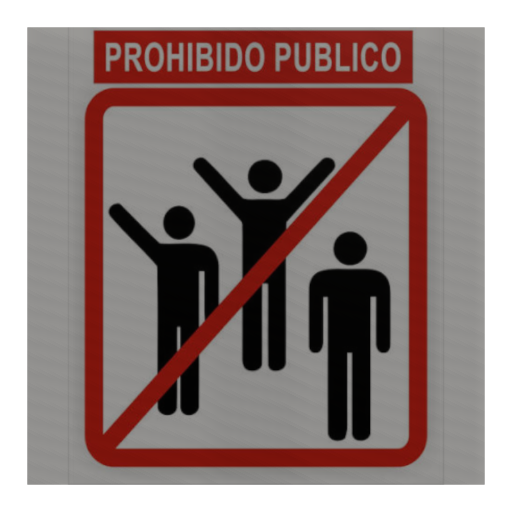 Spectators prohibited (Rally)