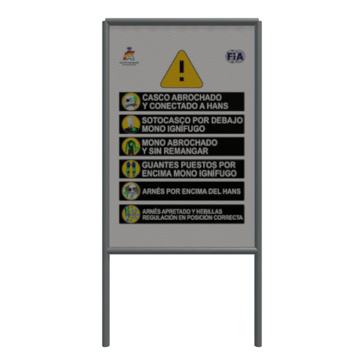 Rally Stage Drives Warning POLES