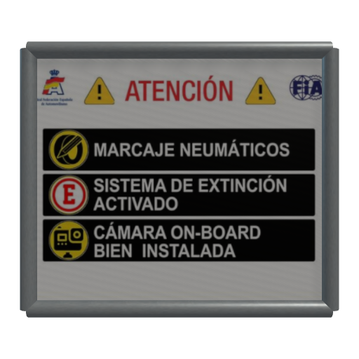 Rally Service Area Drives Warning