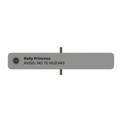 Notice: Do not move (Rally)